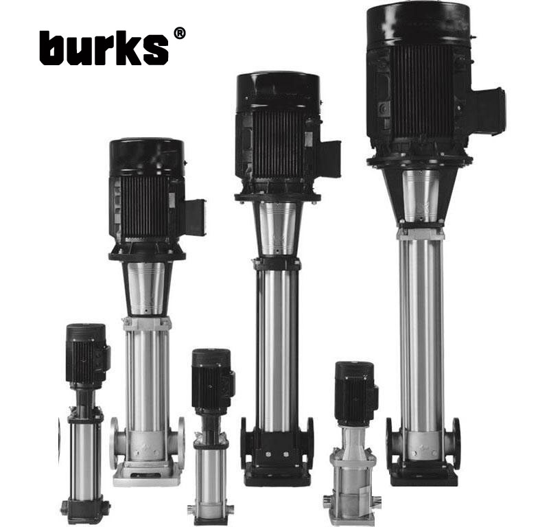 The burks BPV, BPN, BPE, BPNE, BPI, BPIE stainless steel multistage pump