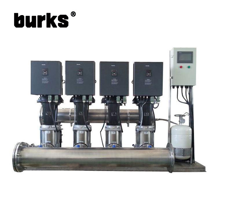 burks 恒压变频供水系统一控四机组