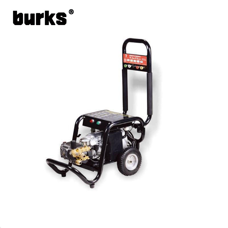 The BKS-Z-1518 BKS-Z-1522 burks 2.2-3 kW motor drive commercial grade high pressure cleaning machine