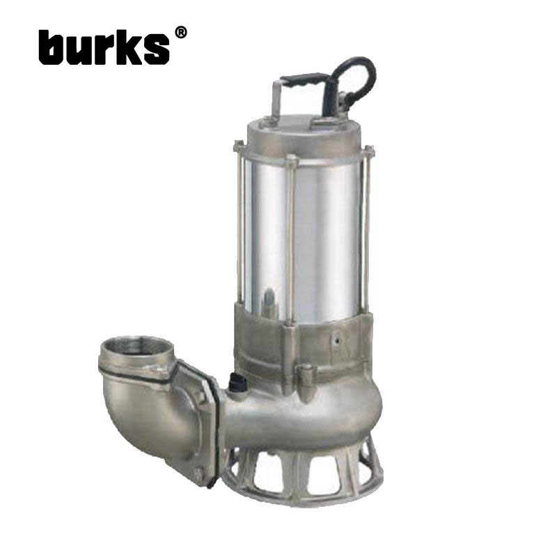 burks BP系列SUS-316材质无堵塞型商用潜水电泵 