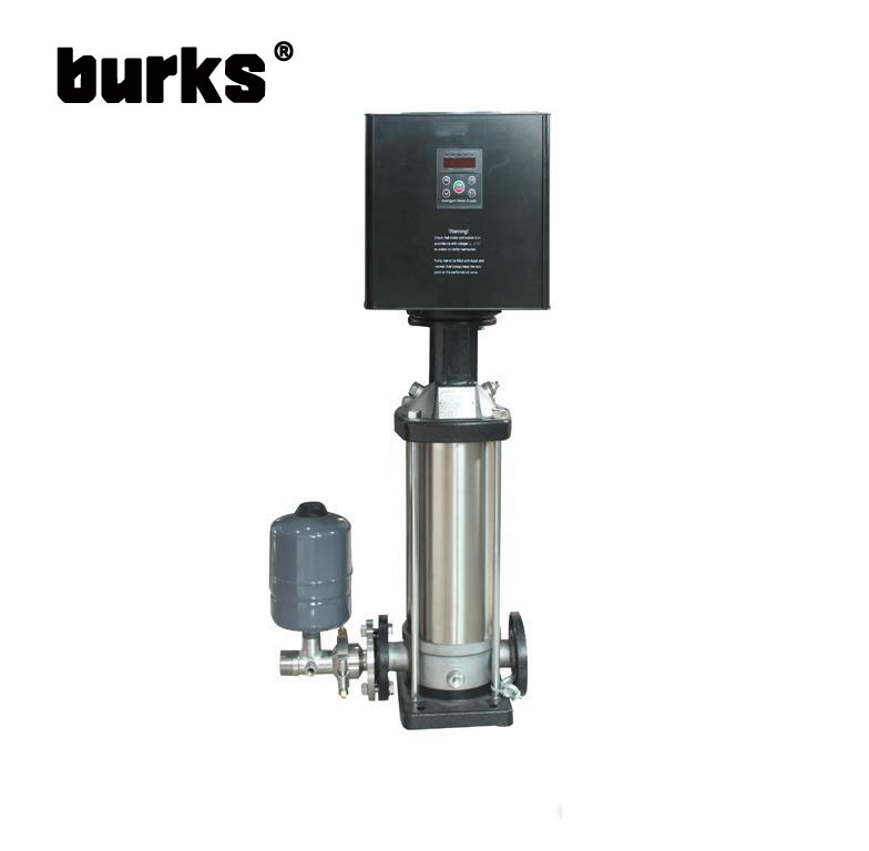 The burks vertical one controlled variable frequency and constant pressure