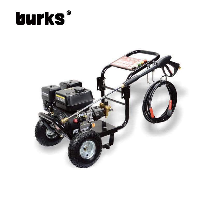 burks BKS-A2800 6.5马力商用级别汽油机传动高压清洗机 