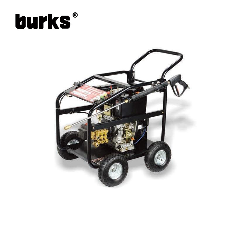 The BKS-Z-3200 BKS-Z-3600 burks of BKS-Z-4000 diesel engine power 178-188-192F commercial grade ultra high pressure cleaning machine