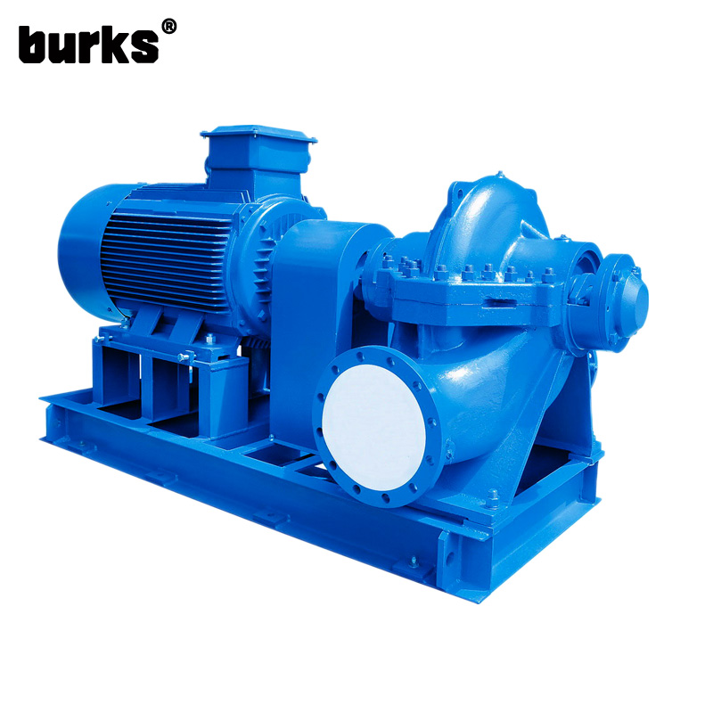 The Burks BS Series Horizontal Intermediate Opening Pump