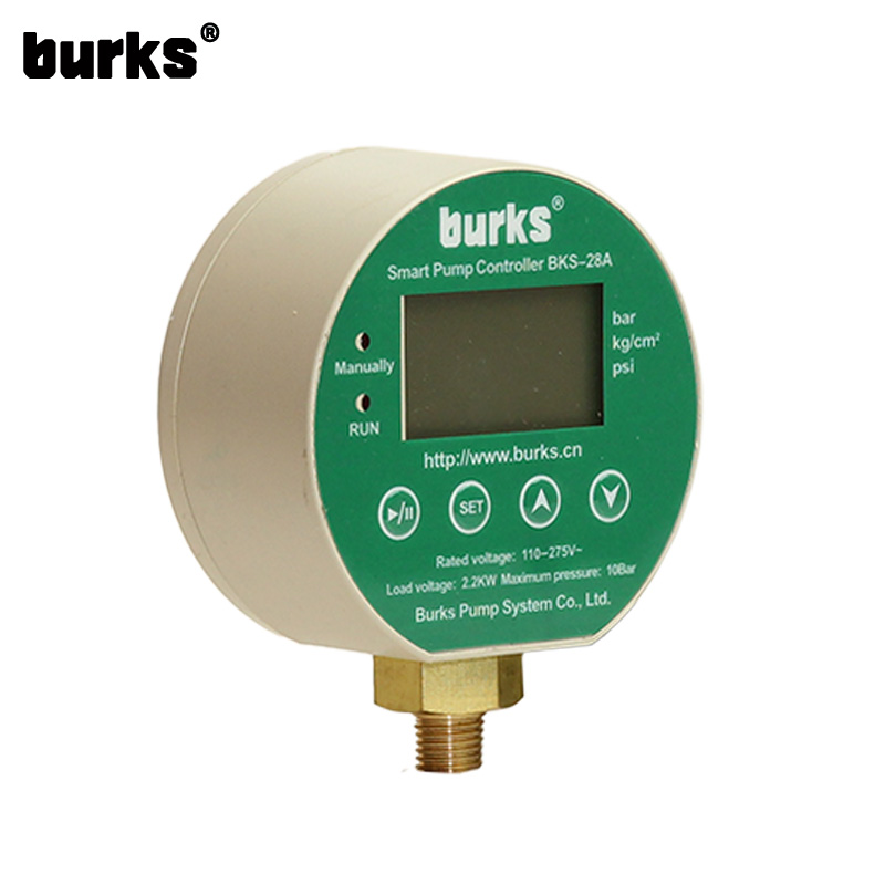 burks 水流开关智能可调压力控制器泵控器