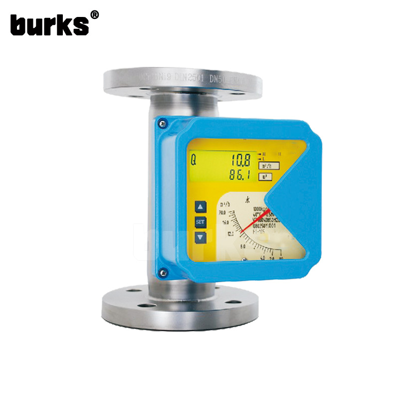 Burks bkez metal tube rotameter